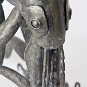 flea steel art sculpture face Brian Fell