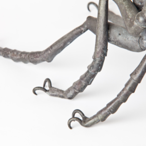 flea steel art sculpture legs Brian Fell